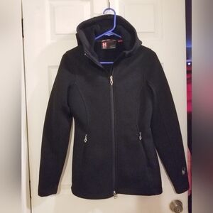 Spyder Women's Dark Ski Jacket with Hood